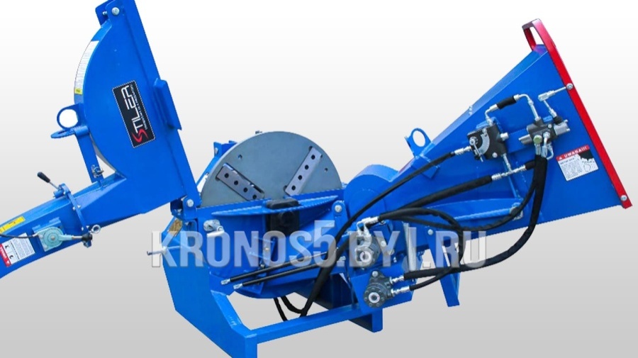 Измельчитель веток коммунальный Scout | Скаут BX62R с гидрозахватом