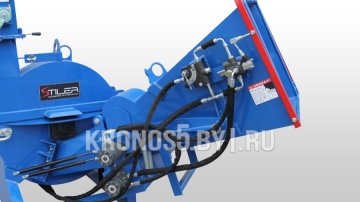 Измельчитель веток коммунальный Scout | Скаут BX62R с гидрозахватом